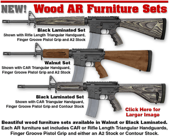 Rock River Arms. ar-15. wood furniture. 