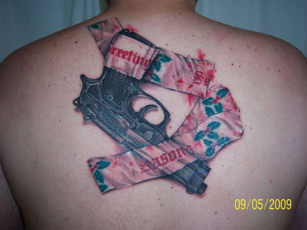 Die Hard Beretta Tattoo