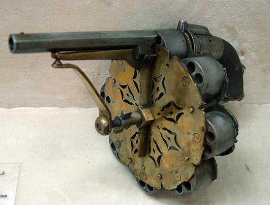 Image result for multiple cylinder revolver