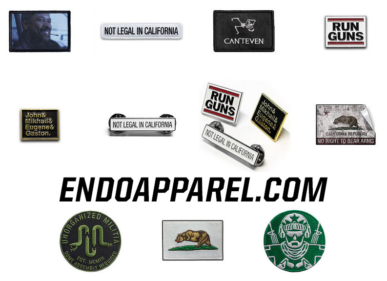 ENDO-Pins-Patches-Stickers